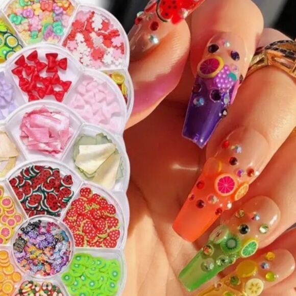 Nail Decorating Accessories Kit Design Nails 💅 High Quality Super Organized Kit - Picture 2 of 5